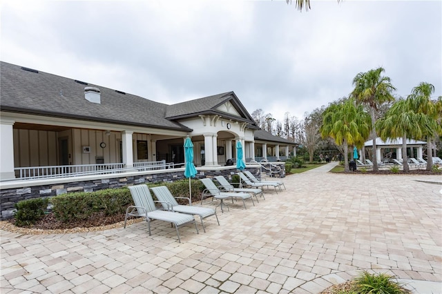 exterior space featuring a patio area