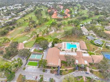 860 Glen More Ct Unit B, Palm Harbor, FL 34684 - aerial view featuring golf course view
