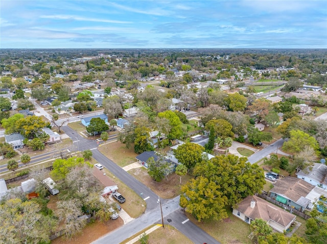 birds eye view of property featuring a residential view