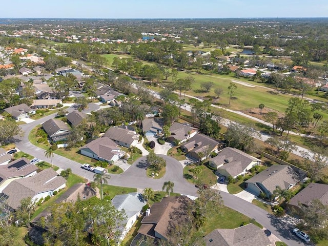 birds eye view of property featuring a residential view