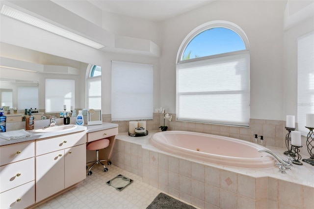 14247 Spanish Wells Dr, Hudson, FL 34667 - bathroom featuring a bath and vanity