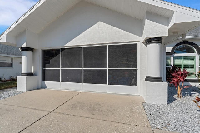 14247 Spanish Wells Dr, Hudson, FL 34667 - exterior space with stucco siding