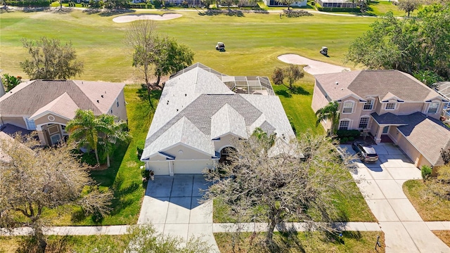 drone / aerial view featuring a residential view