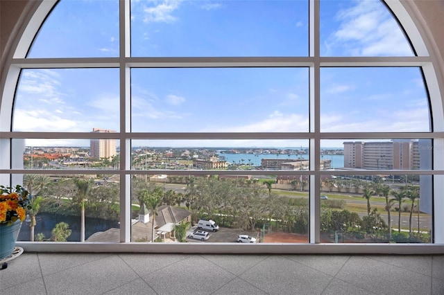 4951 Bacopa Ln S Unit 801, Saint Petersburg, FL 33715 - interior space featuring a view of city and a water view