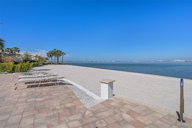 4951 Bacopa Ln S Unit 801, Saint Petersburg, FL 33715 - water view featuring a beach view