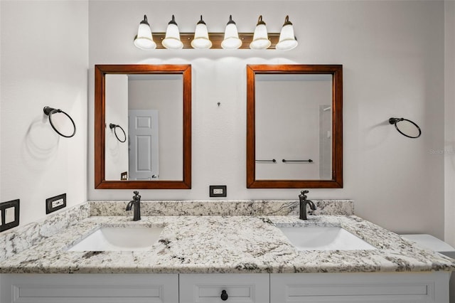 11815 Marblehead Dr, Tampa, FL 33626 - full bath with double vanity and a sink