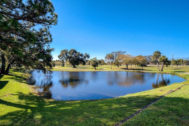 property view of water