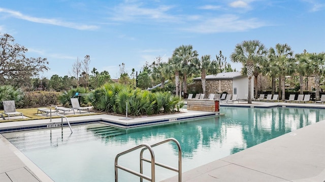 community pool featuring a patio