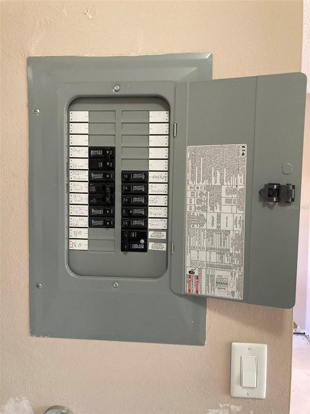 utilities featuring electric panel