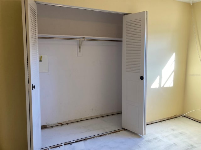 view of closet