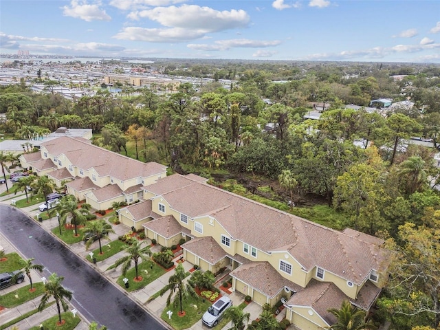 birds eye view of property featuring a residential view