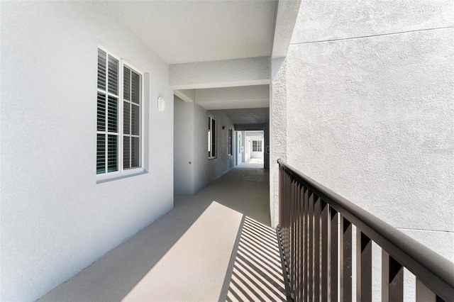 view of hallway