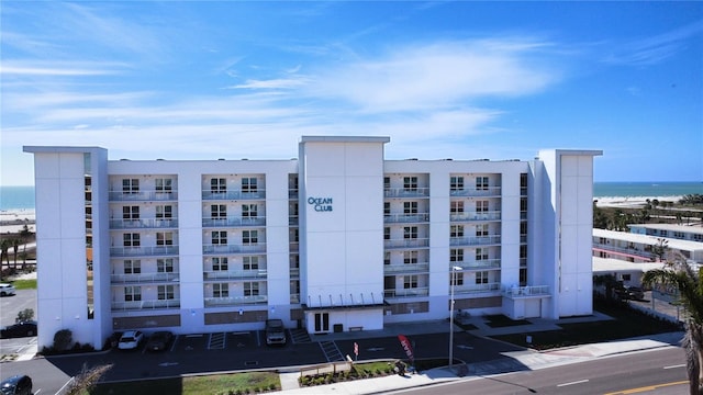 view of property featuring a water view