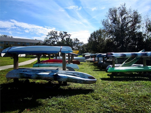 view of vehicle parking