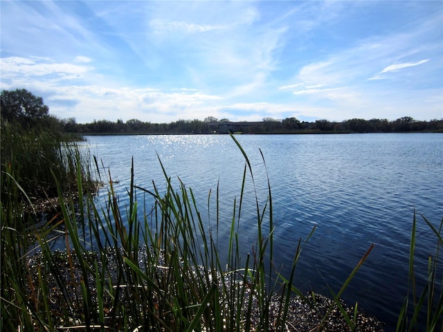 view of water feature