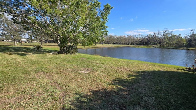 view of water feature