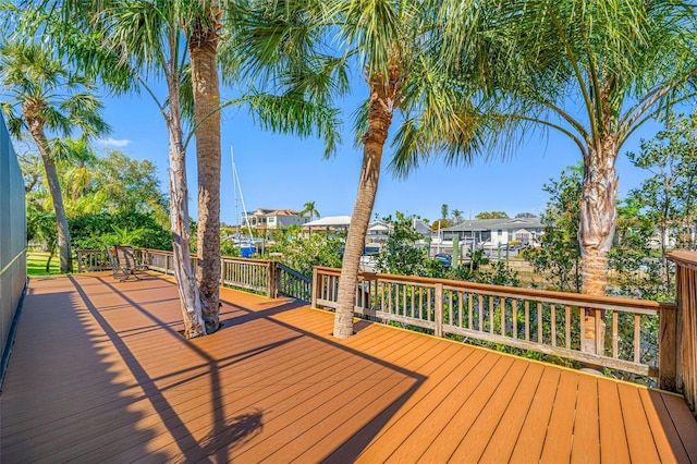 view of deck