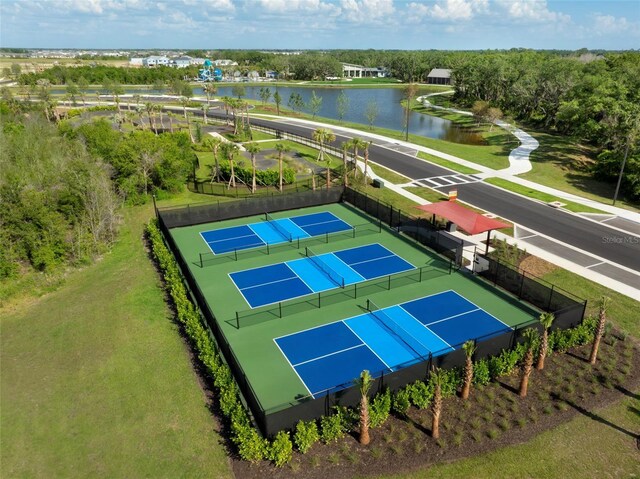 10410 Cross River Trl, Parrish, FL 34219 - aerial view of a nearby body of water and a tree filled landscape