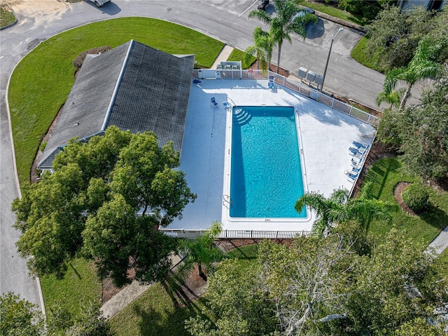 view of pool