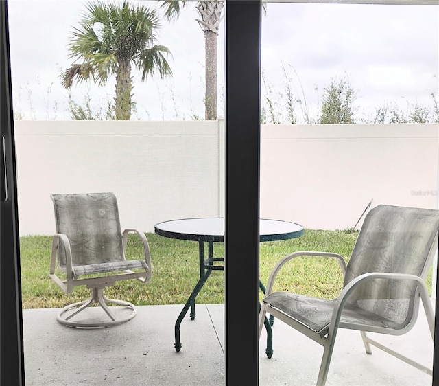 view of patio / terrace