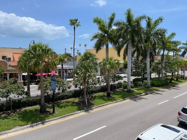 view of road with curbs