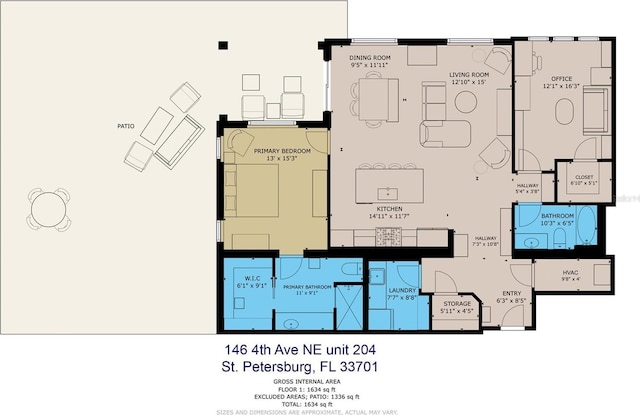 view of layout