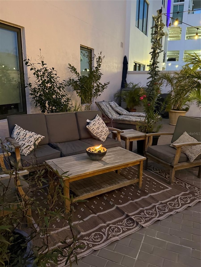 146 4th Ave NE Unit 204, Saint Petersburg, FL 33701 - balcony with outdoor lounge area