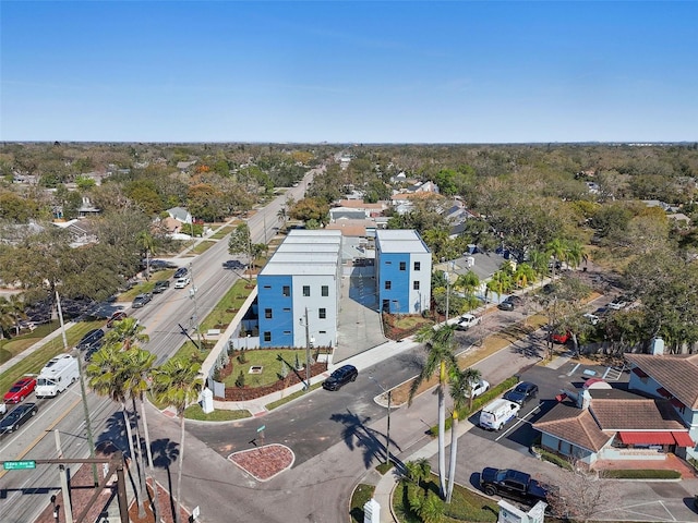 bird's eye view featuring a residential view