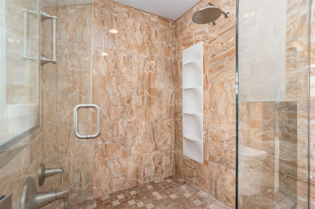 full bath featuring a stall shower