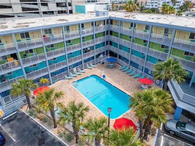 view of pool