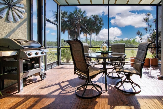 328 Siena Vista Pl, Sun City Center, FL 33573 - view of sunroom / solarium