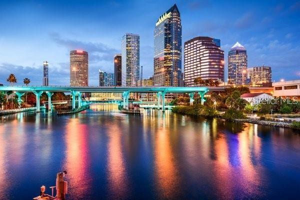 328 Siena Vista Pl, Sun City Center, FL 33573 - property view of water featuring a view of city