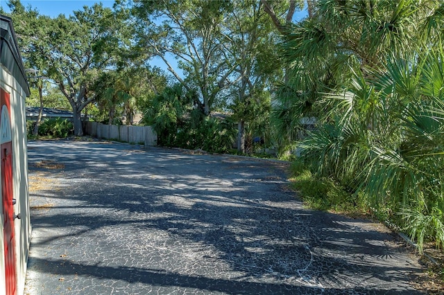 view of street