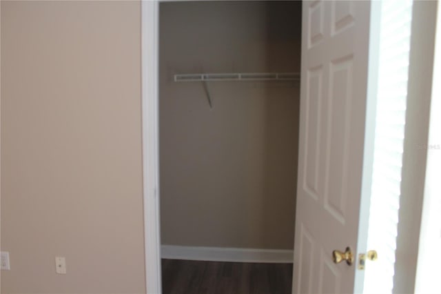 view of closet