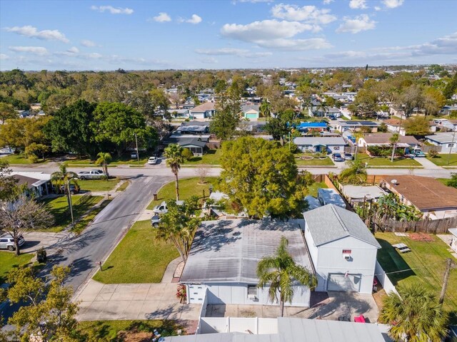 birds eye view of property featuring a residential view