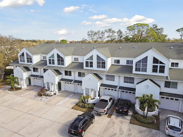 drone / aerial view featuring a residential view