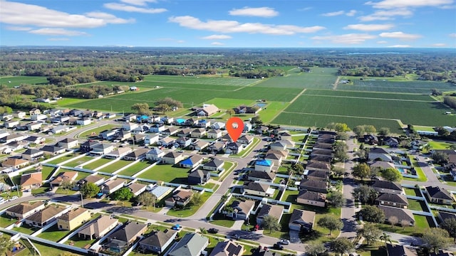 birds eye view of property featuring a residential view