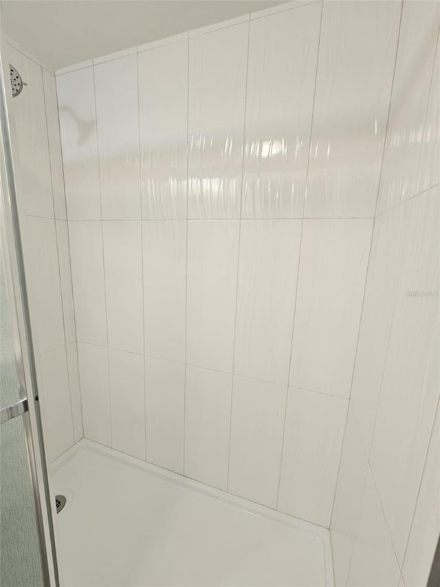 bathroom with walk in shower