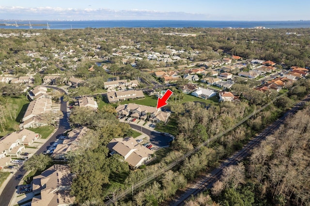 720 Earls Ct, Safety Harbor, FL 34695 - drone / aerial view with a residential view