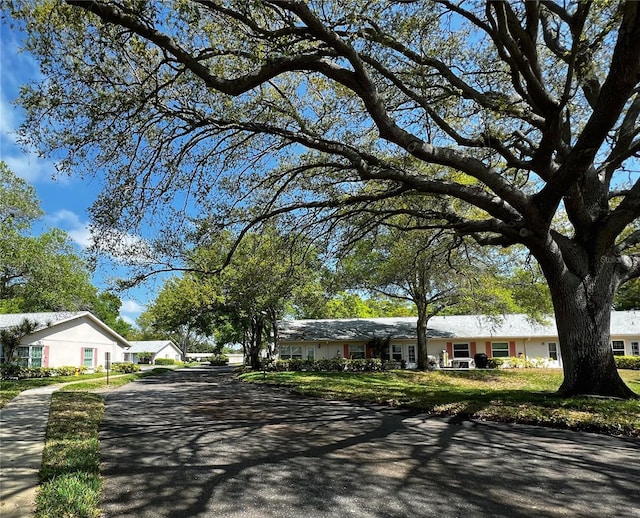 view of road