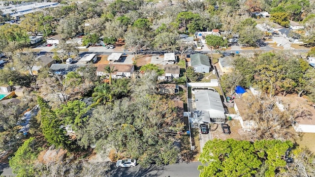 bird's eye view featuring a residential view