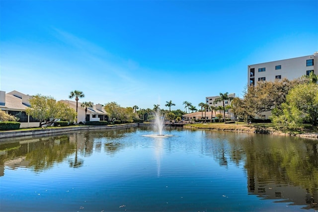 property view of water