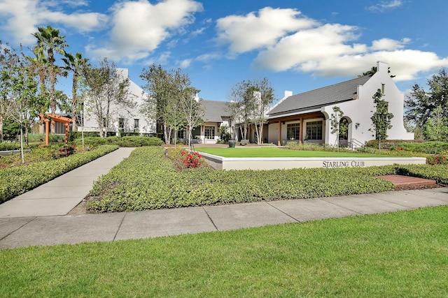 15708 Oakleaf Run Dr, Lithia, FL 33547 - view of home's community featuring a yard