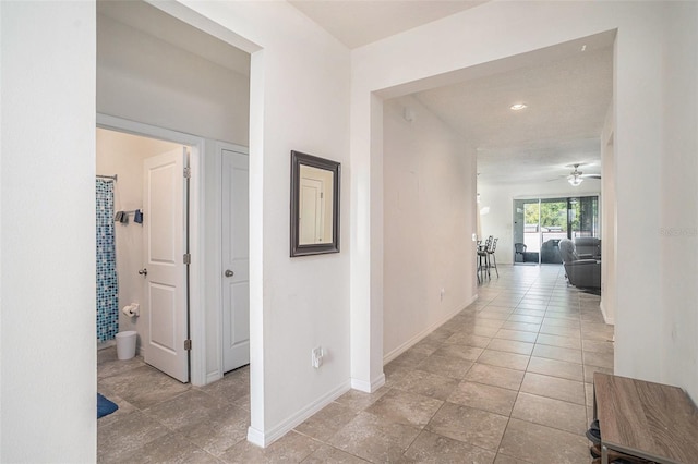 10604 Scenic Hollow Dr, Riverview, FL 33578 - hall featuring baseboards