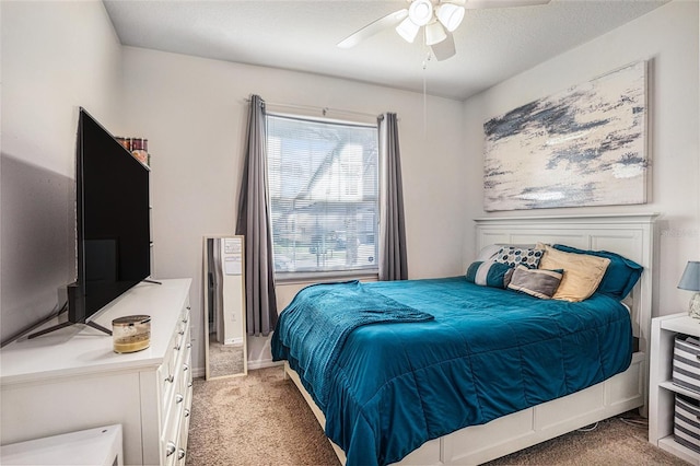 10604 Scenic Hollow Dr, Riverview, FL 33578 - bedroom featuring ceiling fan and light colored carpet
