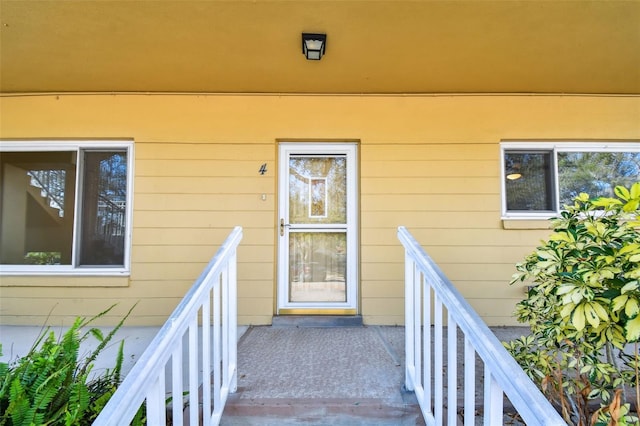 view of property entrance