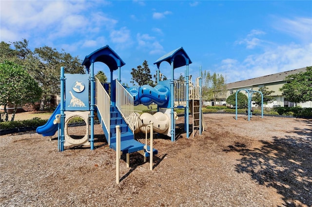 view of communal playground