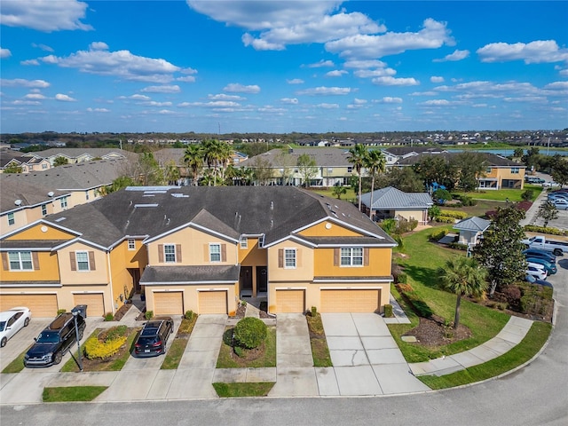 birds eye view of property featuring a residential view