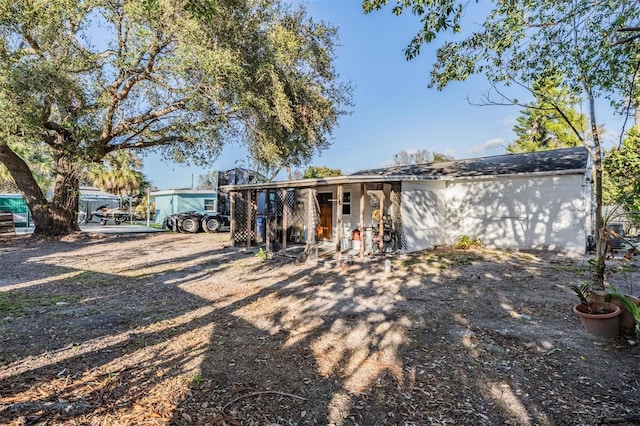 view of rear view of house