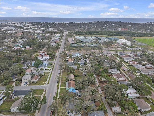 776 18th Ave S, Saint Petersburg, FL 33705 - birds eye view of property featuring a residential view and a water view